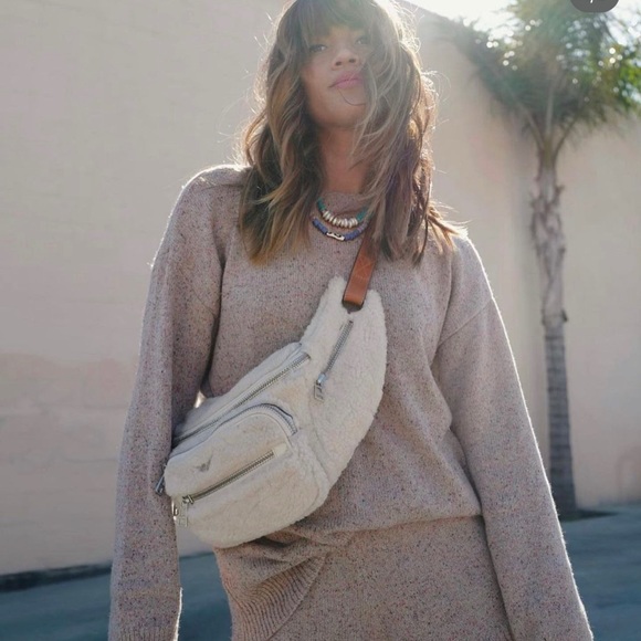 The Bright Side pearl Sweater XS unisex - NWT - pink melange - Picture 6 of 6